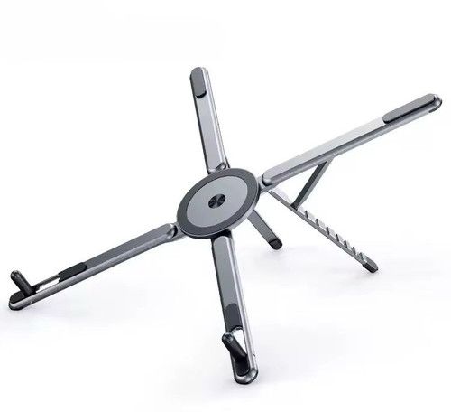 360° Foldable Magnetic Laptop Tablet Phone Stand Adjustable Aluminium Alloy