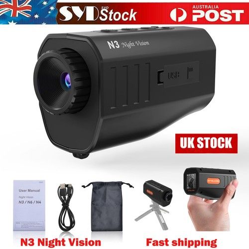 Thermal Imager Infrared Night Vision Monocular -256*192 IR Camera Telescope uk