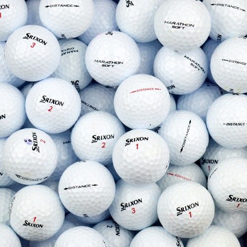 Srixon Marathon Golf Balls Grade A & B Mixed Distance Lake Balls 12-100 Pack