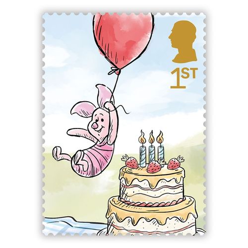 Winnie the Pooh Stamps & 3 x 50p BU Coin Cover from Royal Mail & Royal Mint — image 8