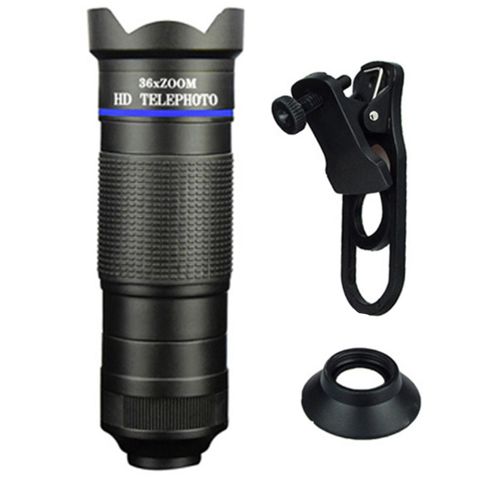 36X Phone Camera Lens Telephoto 4in1 Telecope Zoom  Fisheye Wide Angel Lens — image 2