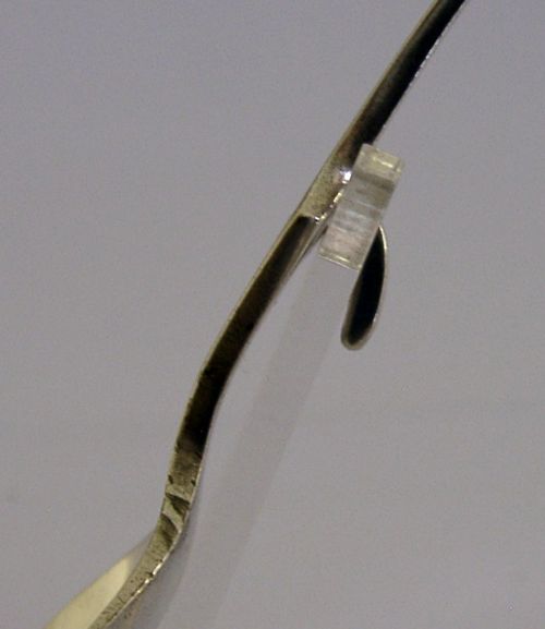 ENGLISH SOLID STERLING SILVER HOOKED BACK HONEY JAM SPOON 1944 — image 5