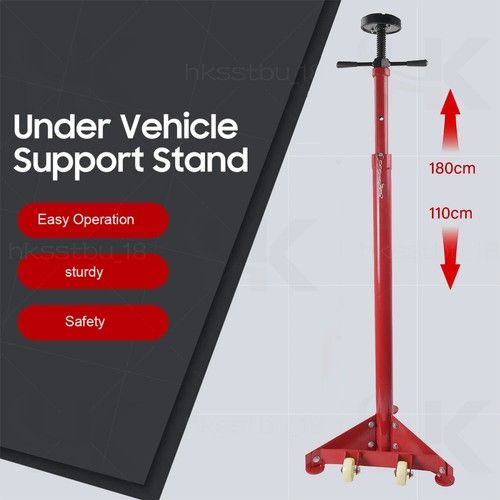 1.5T Garage Vertical Transmission Gearbox Jack Engine Under Hoist Support Stand