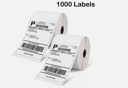 1000PS 4x6 shipping Label Paper for Vretti Thermal WiFi/Bluetooth Label Printer