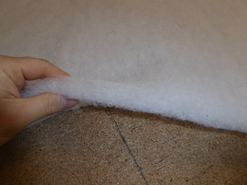 Polyester Wadding Dacron Upholstery Quilting Batting 6oz  27 inch FIRE RETARDANT — image 3