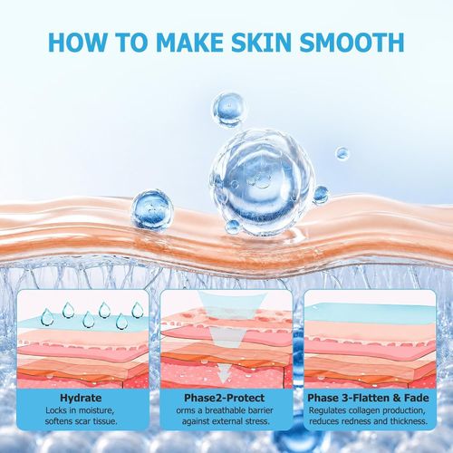 Clinically Proven Silicone Scar Gel 50ML - Smooths & Repairs Scars for All Skin — image 9