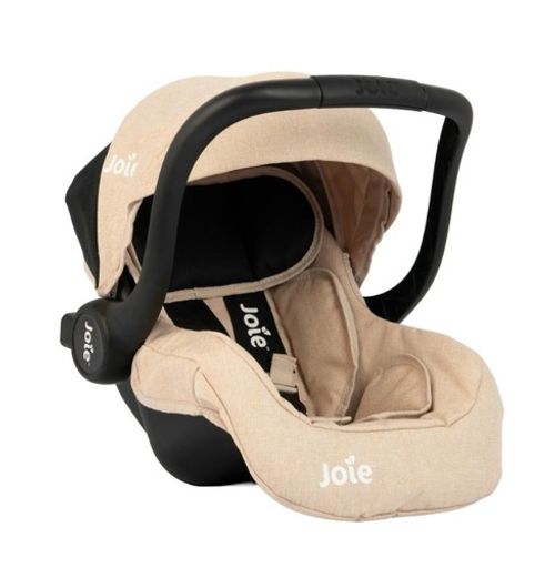 Joie I-Gemm Dolls Car Seat - Beige & Black Dolls Car seat Carry seat Stone