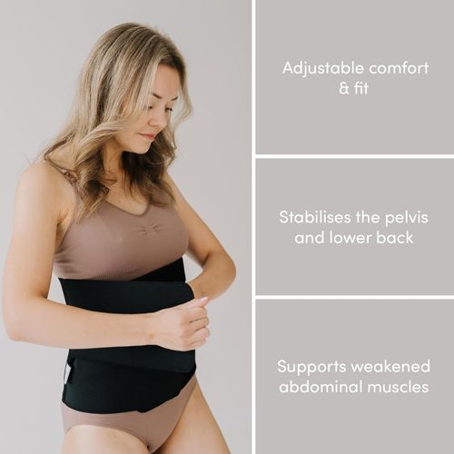 Postpartum Belly Wrap Support Band C-Section/Natural Birth Recovery Belt, Size M — image 4