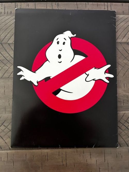 VINTAGE 1985 GHOSTBUSTERS VHS RELEASE PRESS KIT + 4 STILLS + FOLDER