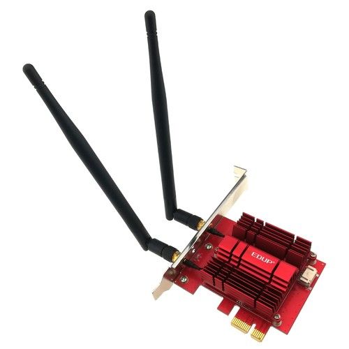 AX200 Desktop PCIe Wireless Adapter Windows 11 Dual Band WiFi 6 Bluetooth Card