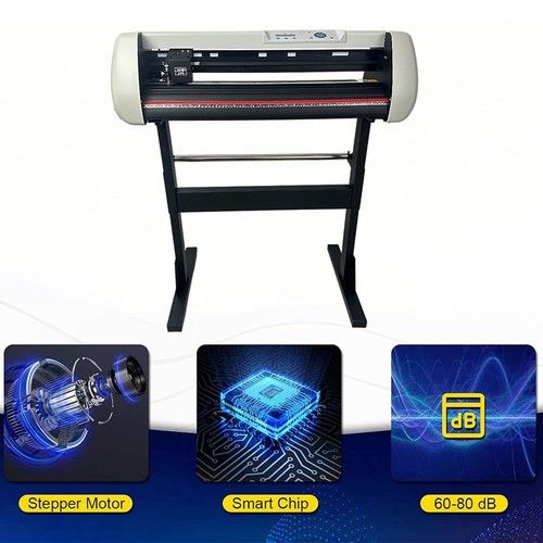 28'' Vinyl Cutter Machine Stand Plotter Printer Sticker Cutting For Decal Banner