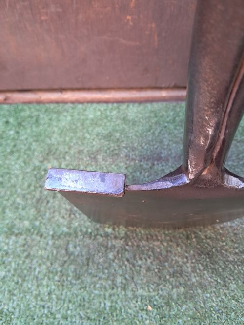 Vintage Elwell Garden Spade Garden Border Spade Tool Wooden Y Handle. (#403) — image 12