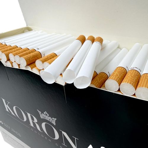 Korona REGULAR Cigarette Empty Tubes  8mm diameter  550 pieces box — image 3