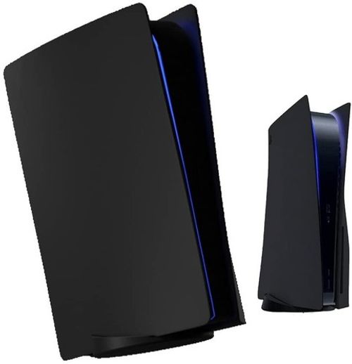 PlayStation 5 PS5 Face Plates Disc Edition Black Shell Case Cover UK