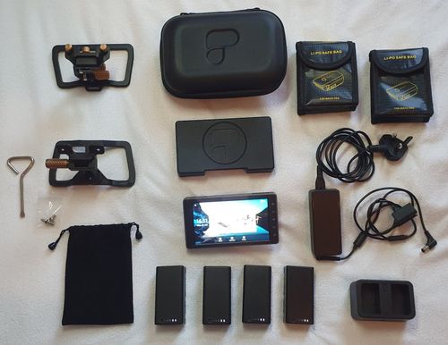 DJI CrystalSky CS550 5.5 1000-Nit Drone Monitor 5x WB37 Batteries Mavic Mount — image 11