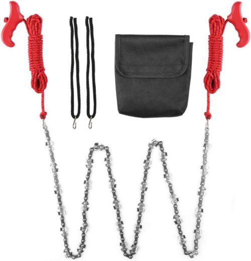 Hand Chain Saw for High Limb Tree Branch with 50 Inch Long Chainsaw 34... 