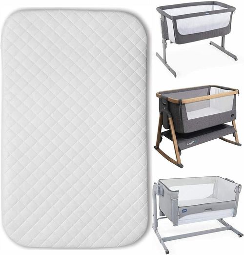 Next to me Deluxe Crib Mattress Compatible Bedside Crib Next2Me 83 x 50 x 5 cm — image 1