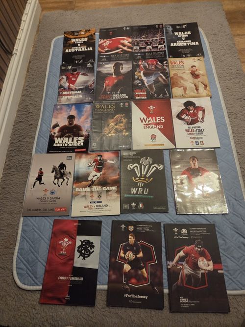Wales Rugby Union Match Programmes Bulk Lot  2006-2018 — image 6