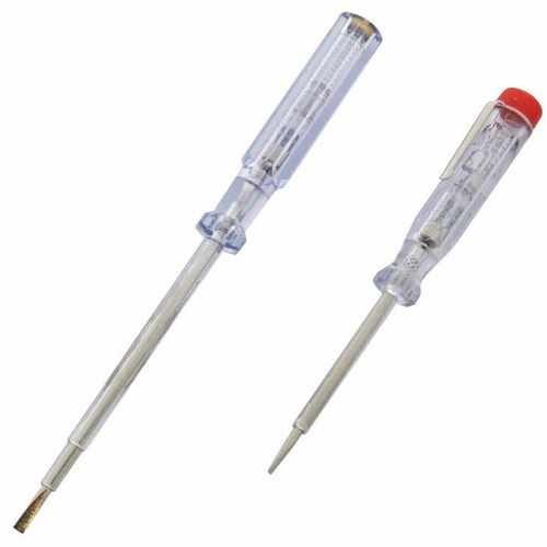2PC ELECTRICAL MAINS VOLTAGE TESTER ELECTRICIANS INSULATED SCREWDRIVER — image 2