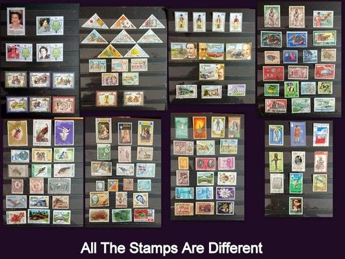 All Different Stamp Collection From The Caribbean Including Many Great Sets