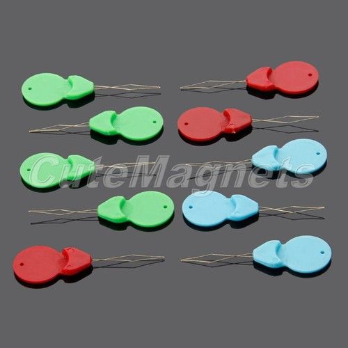 Plastic Needle Threader Insertion Tool Sewing Machine Sew Thread Household 10pcs