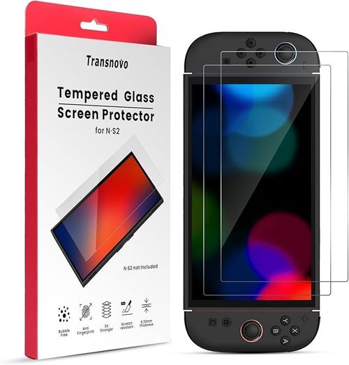 2 x Tempered Glass Screen Protector for Nintendo Switch 2 Scratch Resistant — image 2