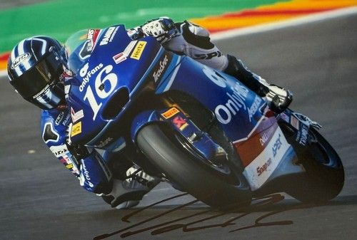 Joe Roberts Hand Signed 6x4 Photo American Racing Team MotoGP Autograph 2025 2