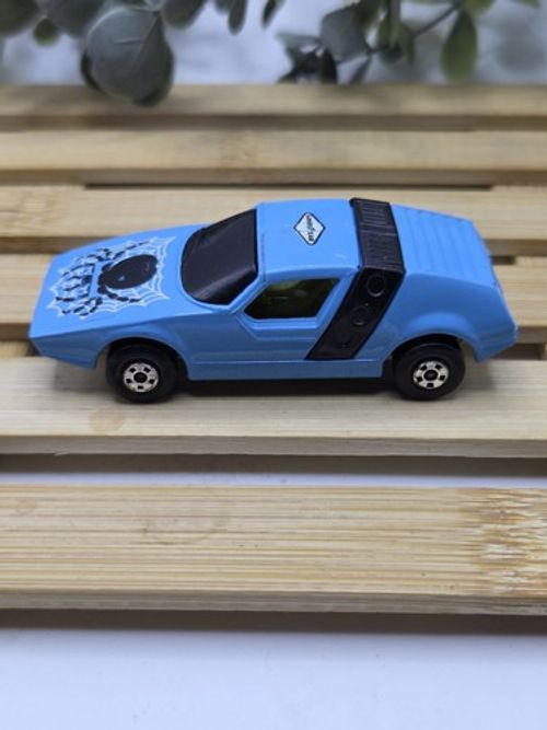 Matchbox Superfast RN VIII Black Widow Black Windows Black Widow Base