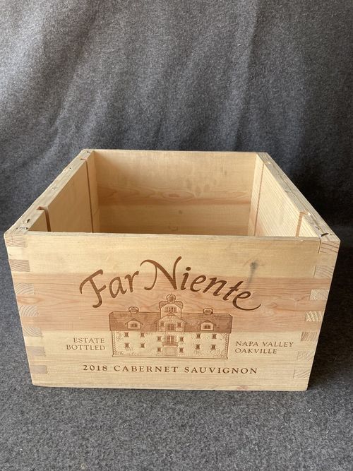 Wooden Wine Box Crate - CLEARANCE BOXES - Hamper, Projects. Storage, Allotments — image 8