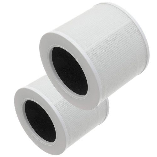HEPA Carbon 3-in-1 Filter Cartridge 2 Pack Compatible for Levoit Core Mini-RF
