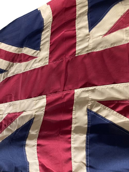 Union Flag Sewn Cotton 90 x 150cm 3 x 5 Feet New With Vintage Look British Flag — image 3