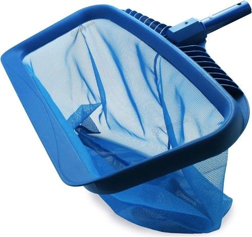 Heavy Deep Leaf Net Swimming Pool Rake Spas Skimmer Koi Pond Pools Fish Cleaning