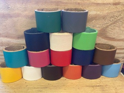 100% Genuine Leather Scout Woggle - Cheaper than a Plastic Scout Woggle