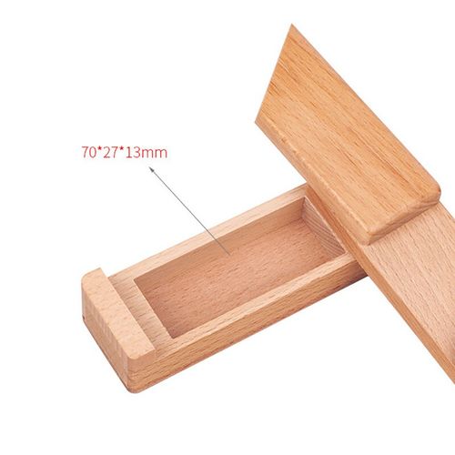 Wooden Brain Teaser Secret Opening Puzzle Box Magic Mysterious Box Kids Gift New — image 6