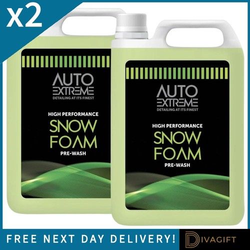 2 x SNOW FOAM SHAMPOO 3L AUTO EXTREME CAR VEHICLE PRE WASH FOAM CLEANER LIQUID