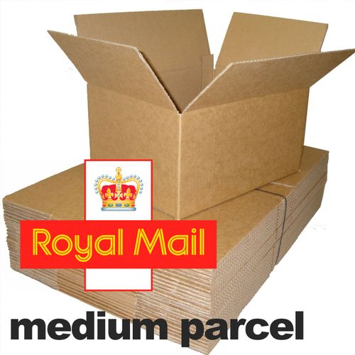 ROYAL MAIL SMALL/MEDIUM PARCEL SIZE POSTAL CARDBOARD BOXES *WIDE RANGE OF SIZES* — image 1