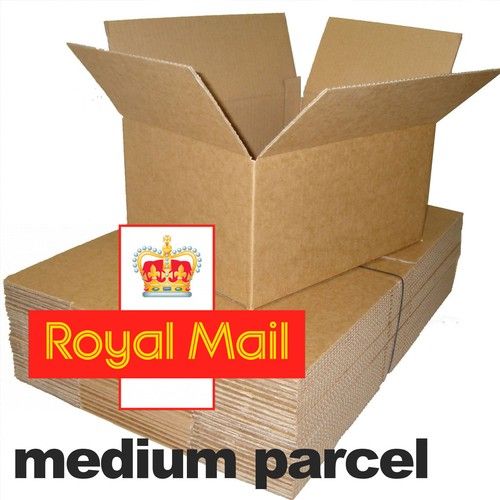 ROYAL MAIL SMALL/MEDIUM PARCEL SIZE POSTAL CARDBOARD BOXES *WIDE RANGE OF SIZES*