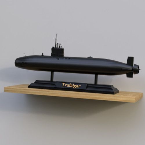 Royal Navy Trafalgar Model Submarine various scales (1:100, 1:350, 1:700)