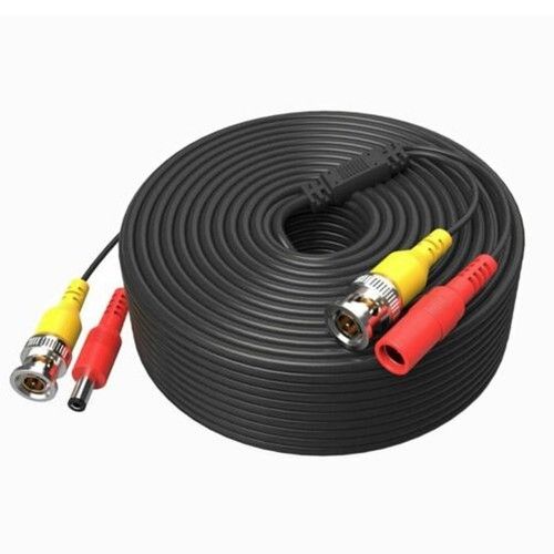 BNC DC CCTV CABLE VIDEO CAMERA DVR POWER EXTENSION LEAD  5M 10M 15M 20M 30M 50M
