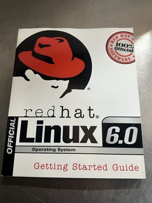 Red Hat Linux 6.0 Big Box Manual Only Vintage 1999 User Guide Book