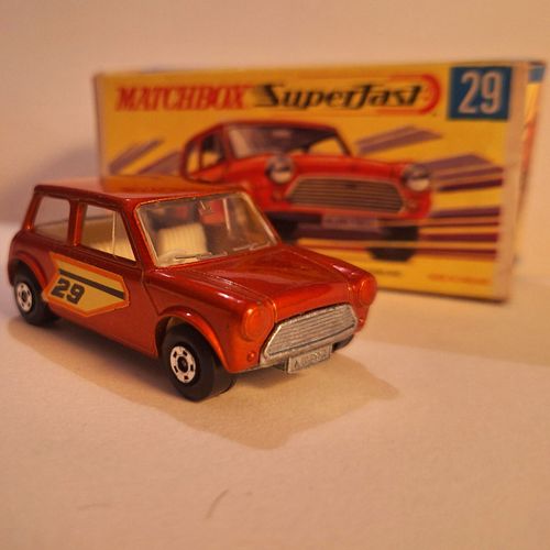superfast 29 Bronze Racing Mini Box  good model  apart from 2 tiny paint chips   — image 2