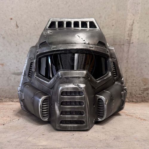 Doom Slayer OG Cosplay Helmet Full Size 1:1 Gaming Man Cave Retro Sci Fi Eternal — image 2