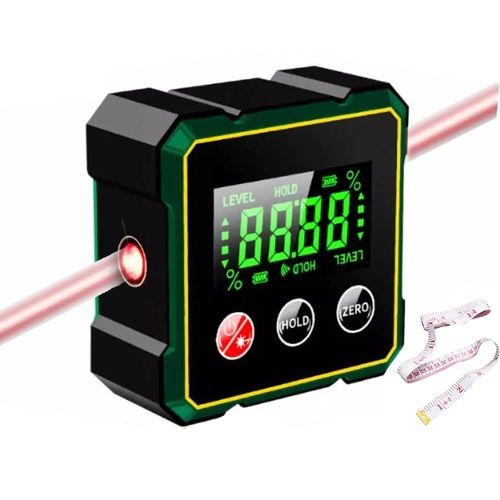 Magnetic Digital Angle Finder with Electronic-Laser, High Precision Angle Tool — image 3