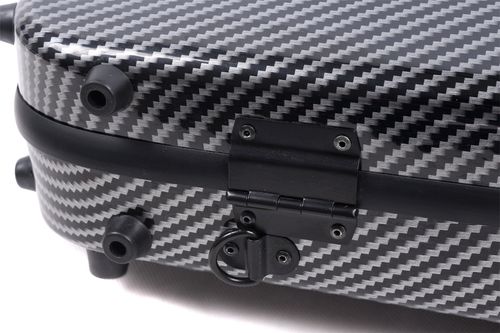 4/4 Black Violin Case Mix carbon fiber hard shell High strength Professional — image 9