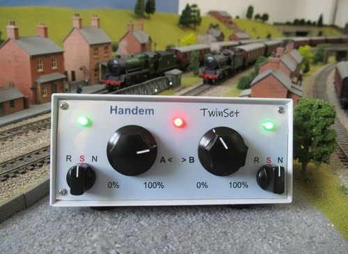 Handem Twin Track Controller. Excellent N, 00, 0 gauge control. Rapid Delivery