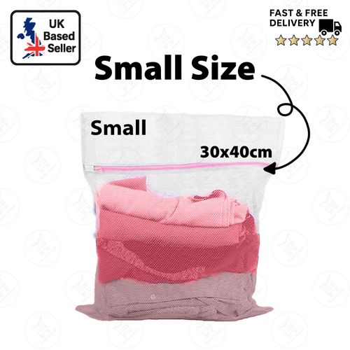 Zipped Laundry Wash Bags Mesh Washing Lingerie Bra Underwear Washing Clothes — image 1