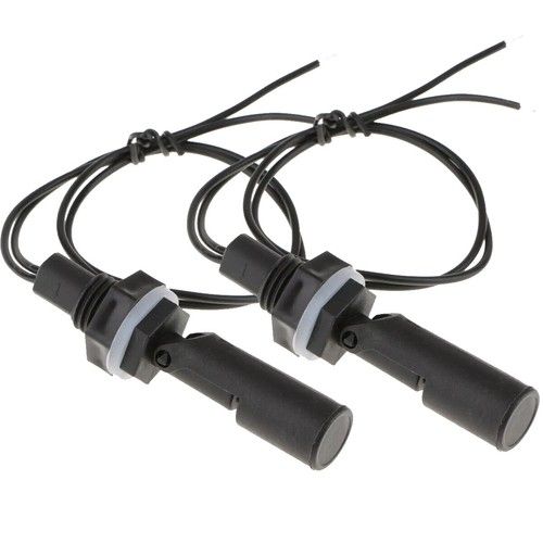 2X Float Switch Fluid Water Liquid Level Sensing Switch Sensor 12V 24V Pool Tank