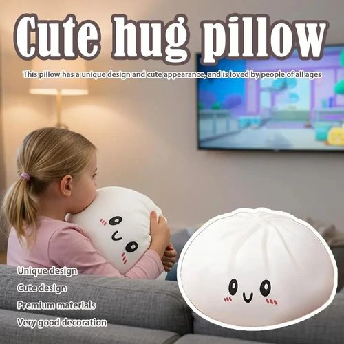 25cm Large Dumpling Squishy Stress Relief Squeeze Fidget Toy Soft Food Shape — image 2