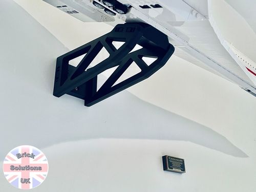 Adjustable Wall Mount for LEGO Icons Concorde 10318 (Black) — image 8