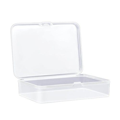 1-50 Pack Clear Plastic Trading Card Storage Box Holder Playing Game Cards Case